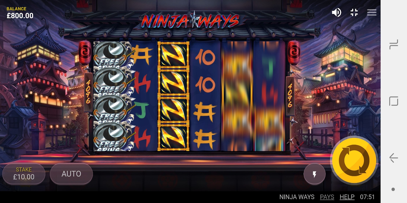 Ninja Ways slot game Free Spins and Ninja Symbols will be BIG WIN