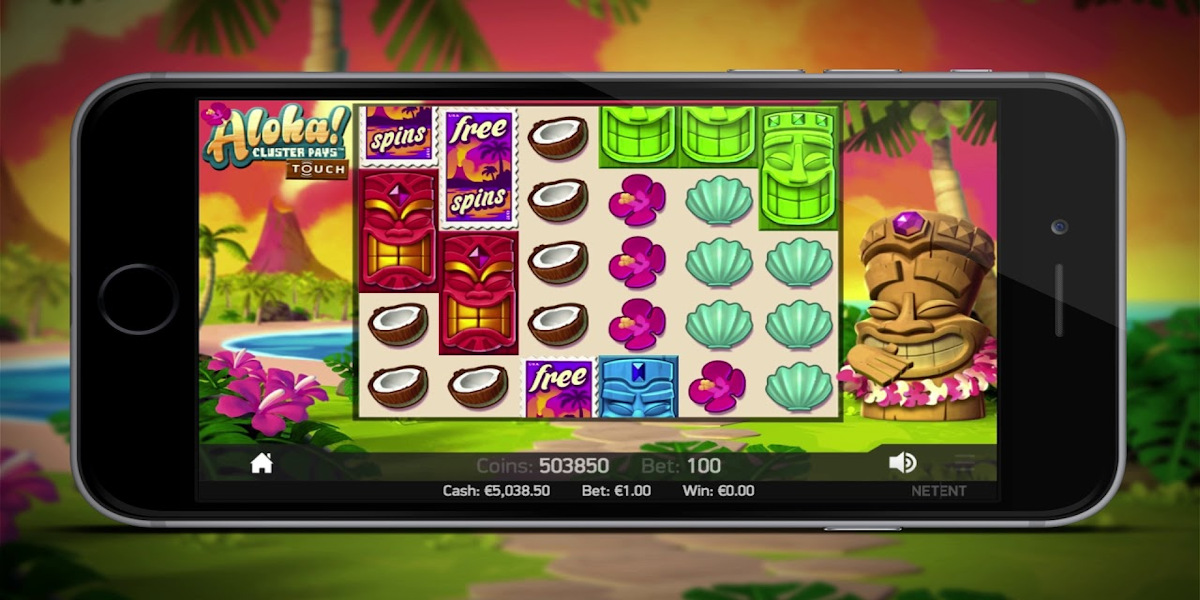 Aloha! Cluster pays slot game Compatible for mobile devices