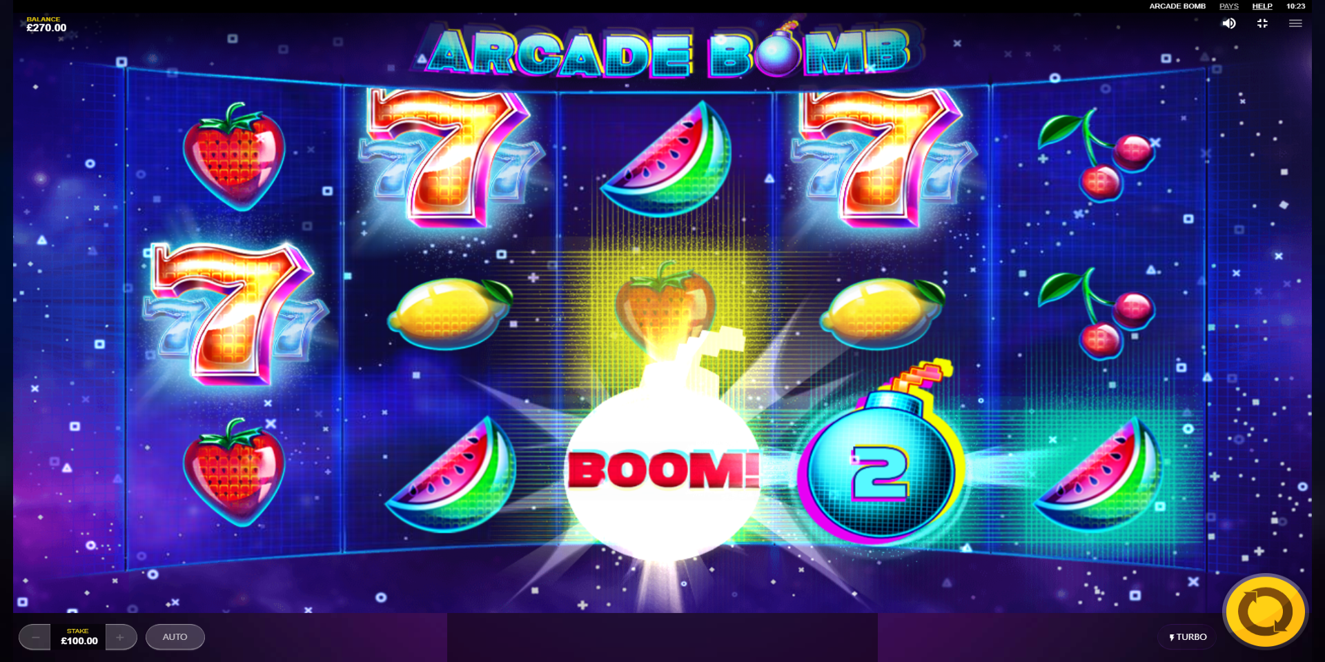 Arcade Bomb slot game BOMB explosion Arcade Bomb slot game BOMB explosion