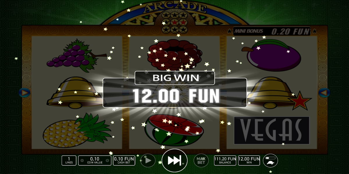 Arcade slot game Big Win