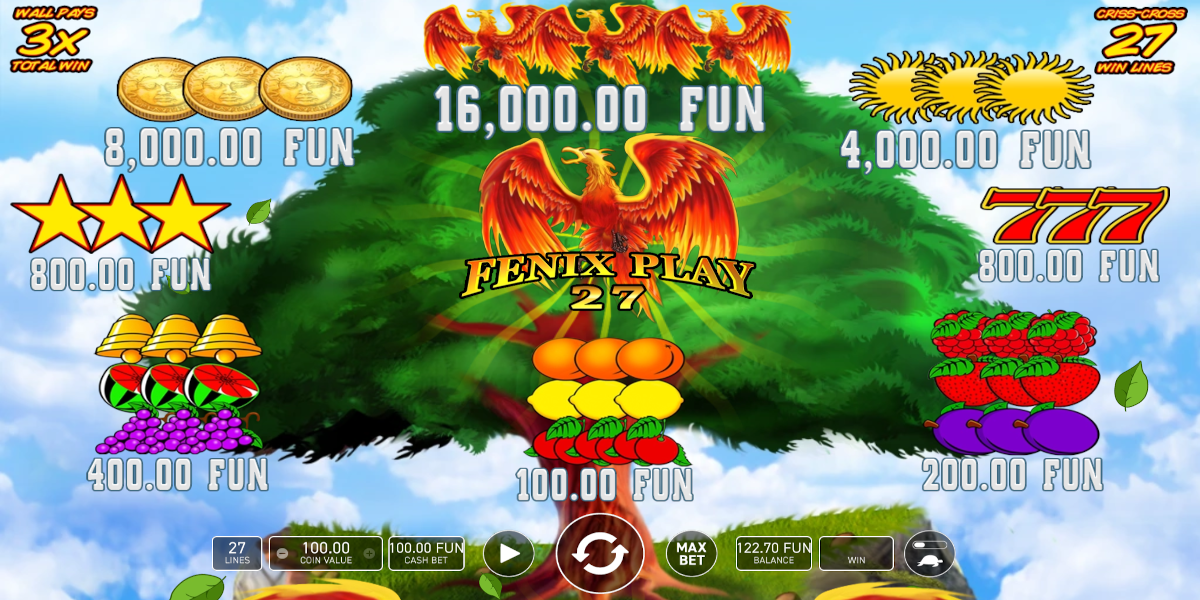 Fenix Play 27 slot game Symbols Wins Fenix Play 27 slot game Symbols Wins