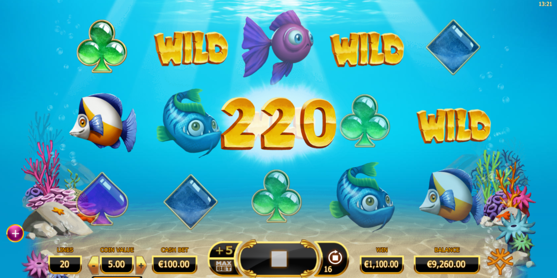 Golden Fish Tank slot game Gameplay Wild Symbols Win Golden Fish Tank slot game Gameplay Wild Symbols Win