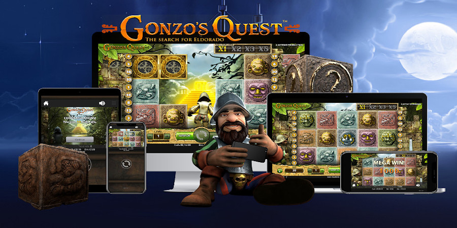 Gonzo's Quest slot game Compatible for all mobile devices
