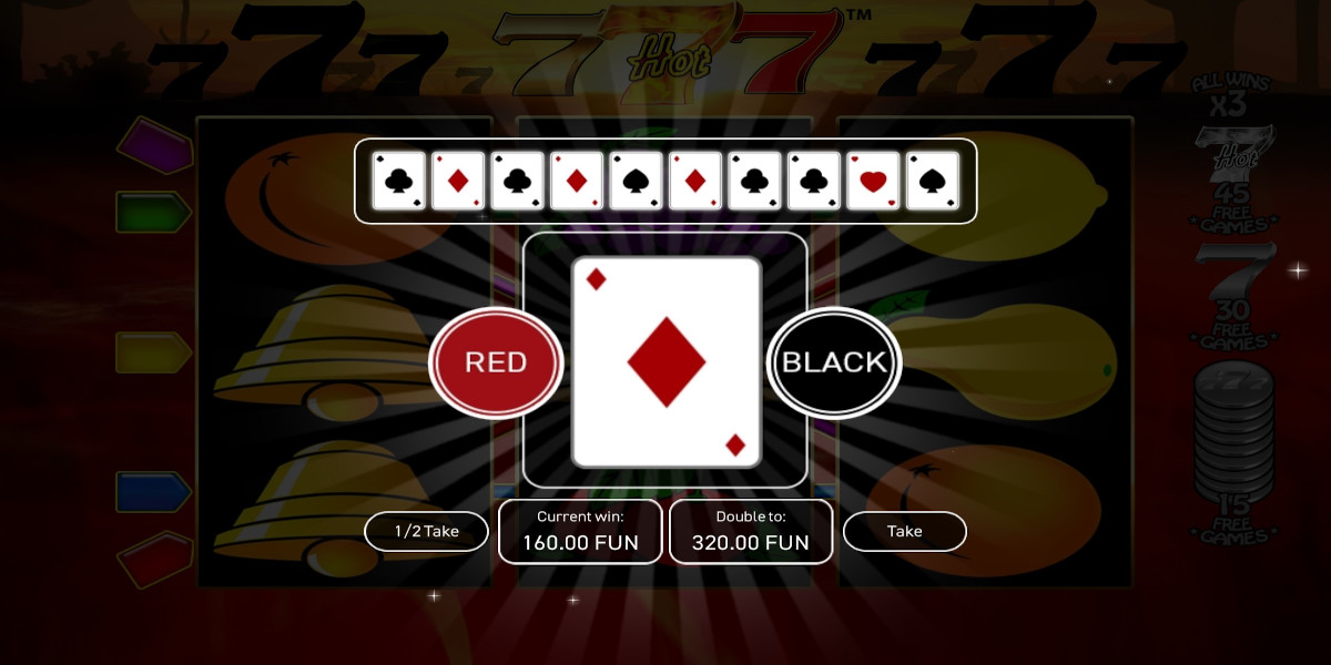Hot 777 slot game Gamble feature Hot 777 slot game Gamble feature