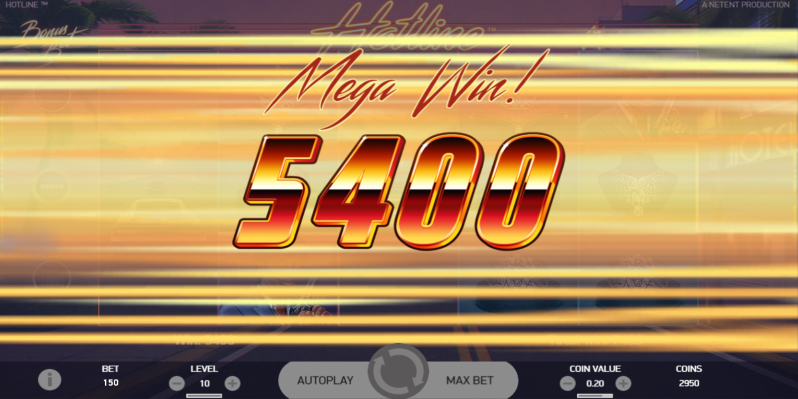 Hotline slot game Mega Win Hotline slot game Mega Win