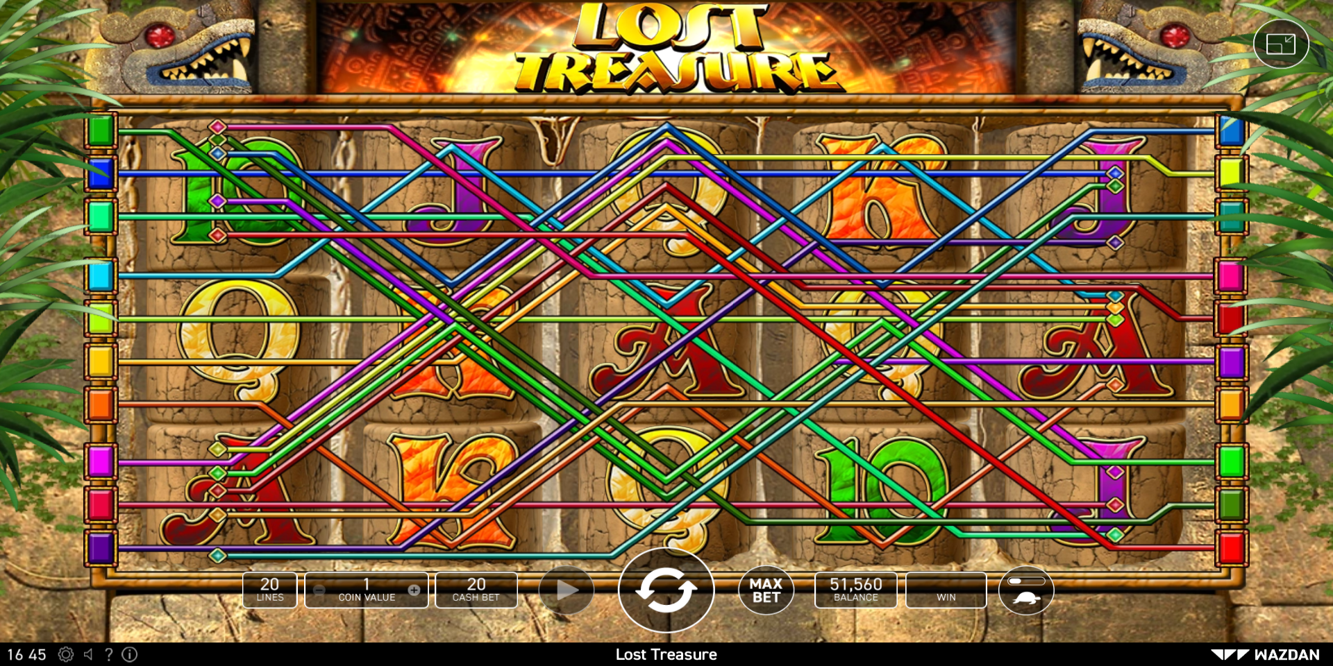 Lost Treasure game All Paylines Lost Treasure game All Paylines