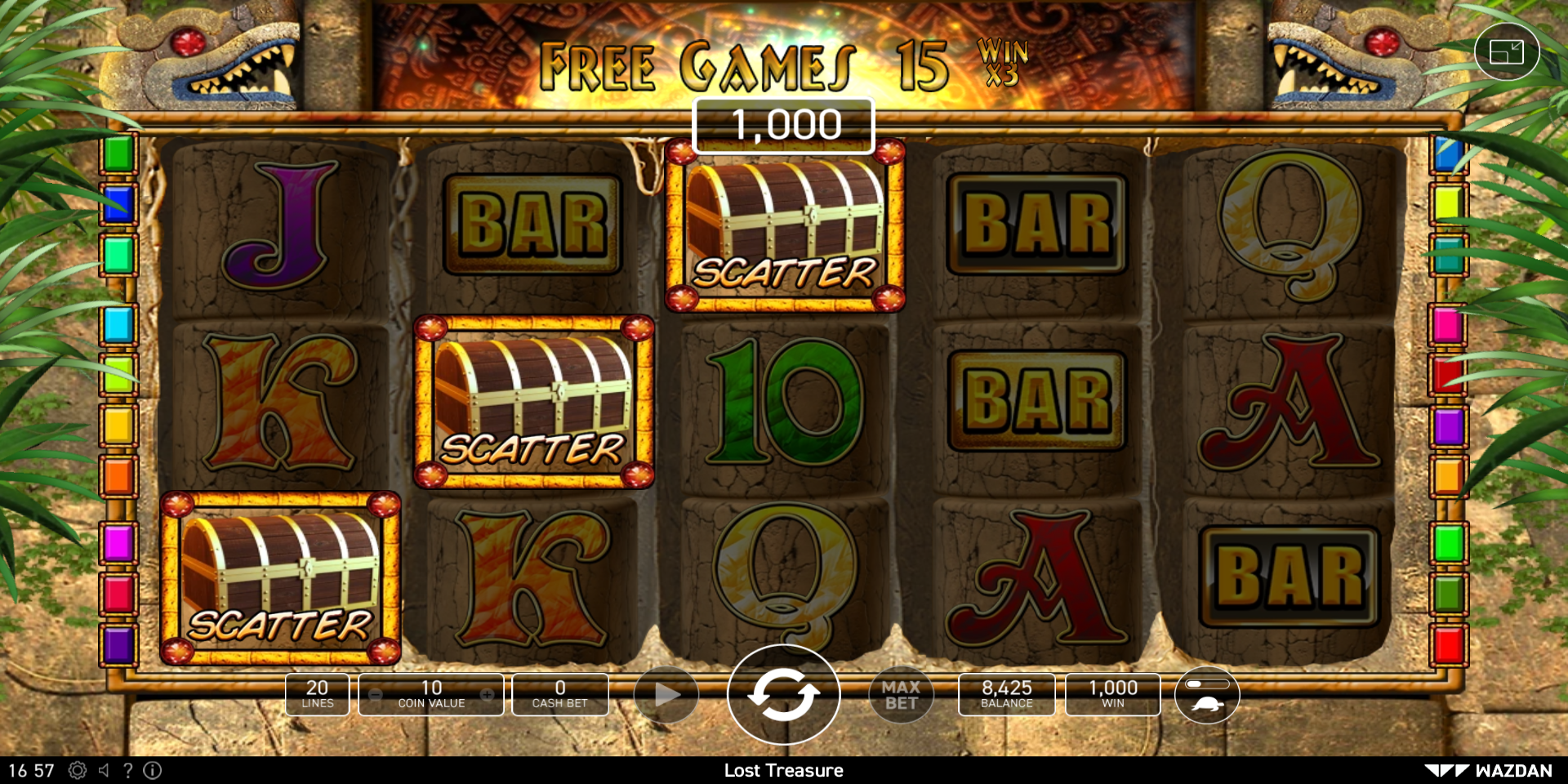 Lost Treasure slot game Free Spins Win 3 Scatter Symbols Lost Treasure slot game Free Spins Win 3 Scatter Symbols