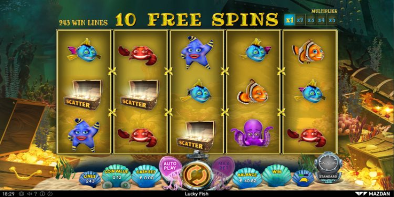 Lucky Fish slot game Free Spins WIN Lucky Fish slot game Free Spins WIN