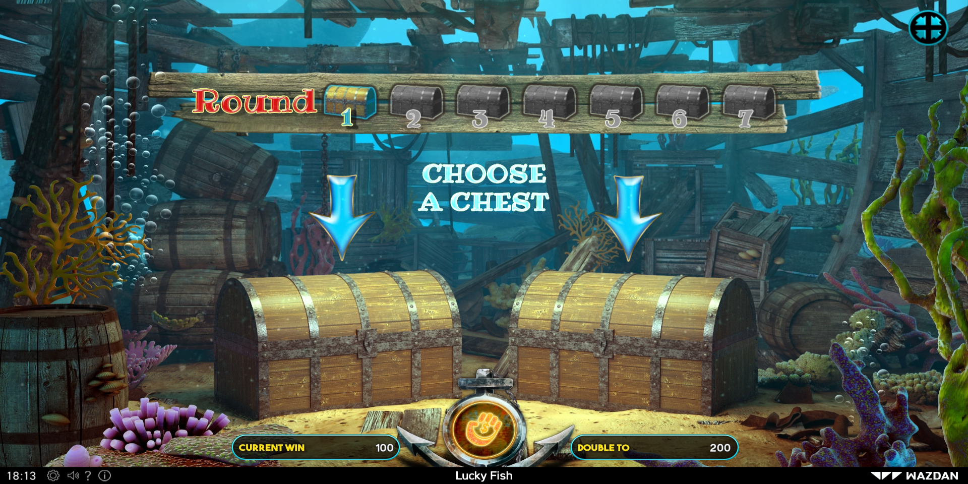 Lucky Fish slot game Gamble feature Lucky Fish slot game Gamble feature