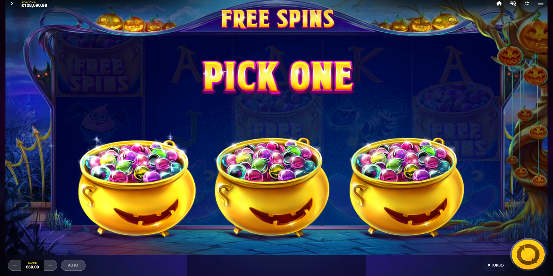 Lucky Halloween slot game Free Spins Pick One Lucky Halloween slot game Free Spins Pick One