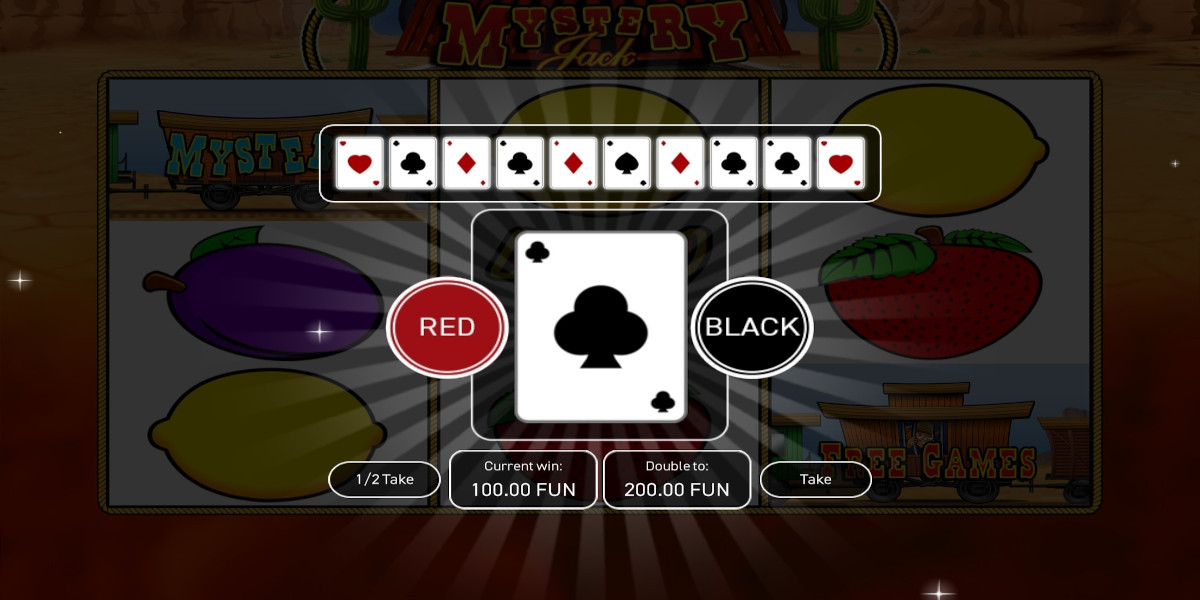 Mystery Jack slot game Gamble feature Mystery Jack slot game Gamble feature