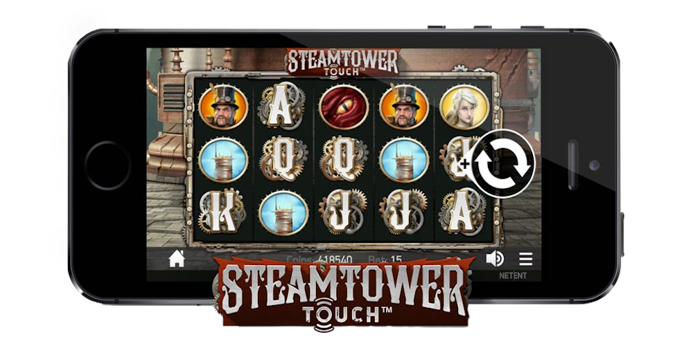 Steam Tower slot game Compatible for mobile devices