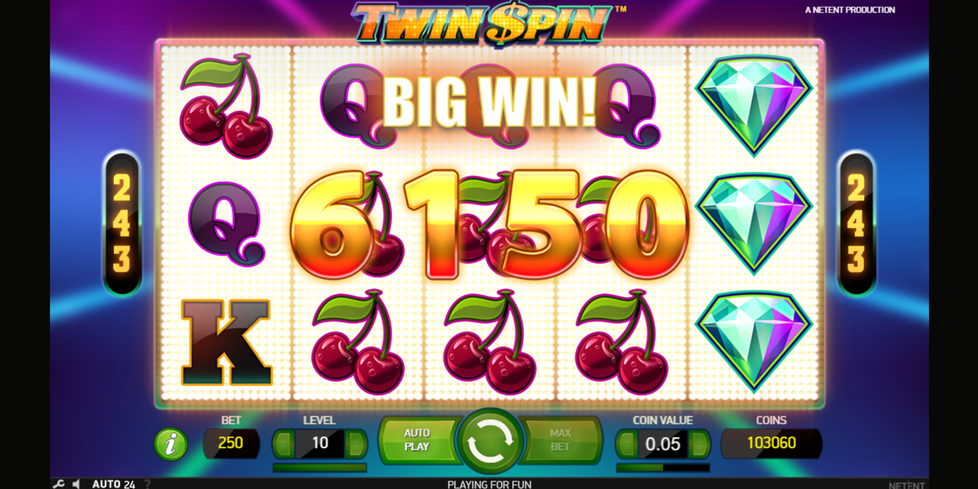 Twin Spin slot game Big Win Twin Spin slot game Big Win