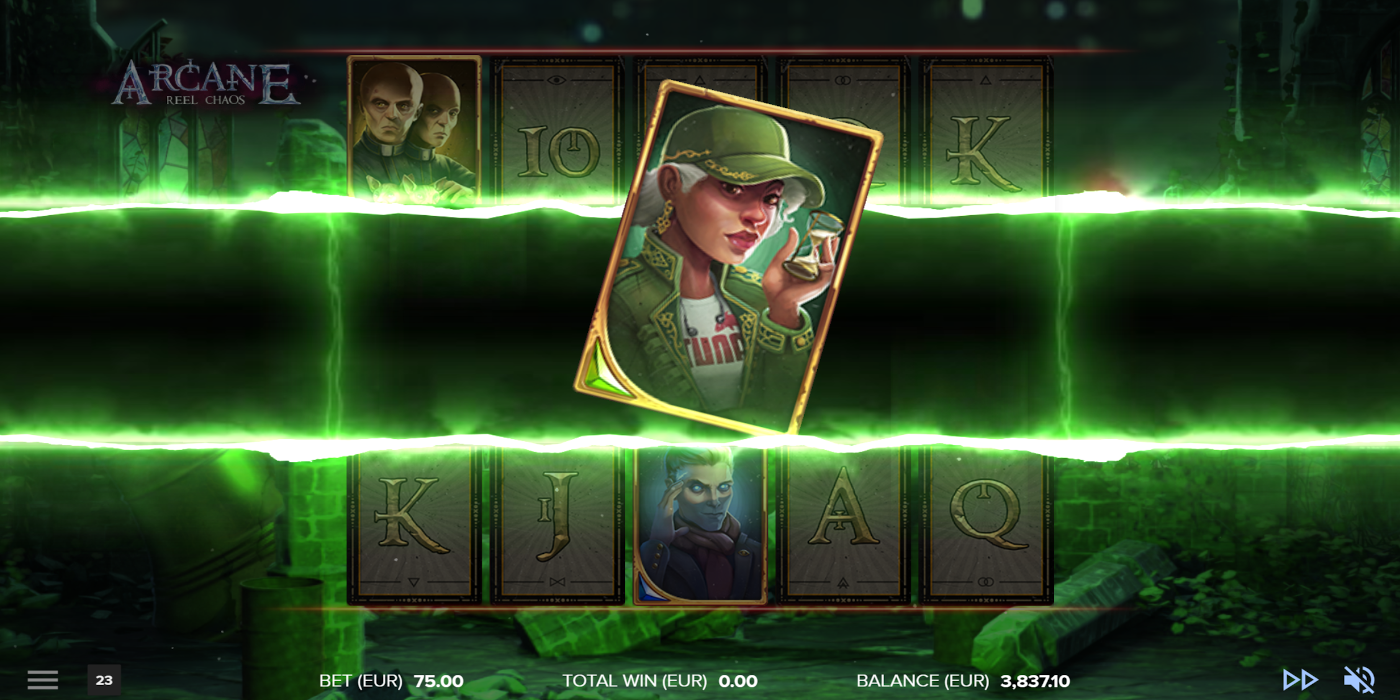 Arcane Reel Chaos slot game Psyop's stacked Wilds Arcane Reel Chaos slot game Psyop's stacked Wilds