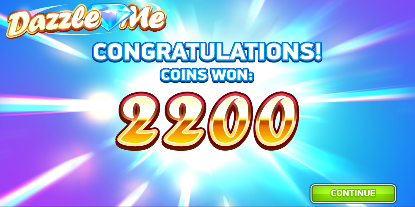 Dazzle Me slot game Big Win from Free Spins round Dazzle Me slot game Big Win from Free Spins round