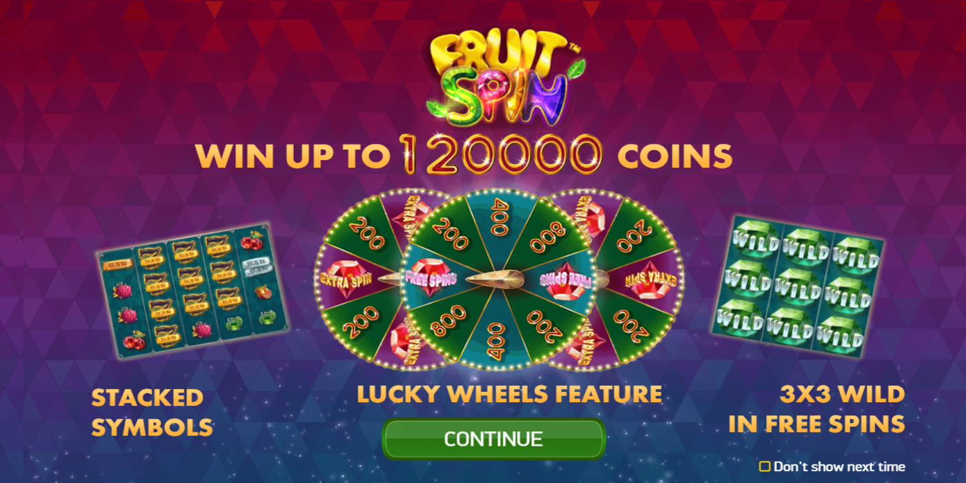 Fruit Spin slot game Fun to Play