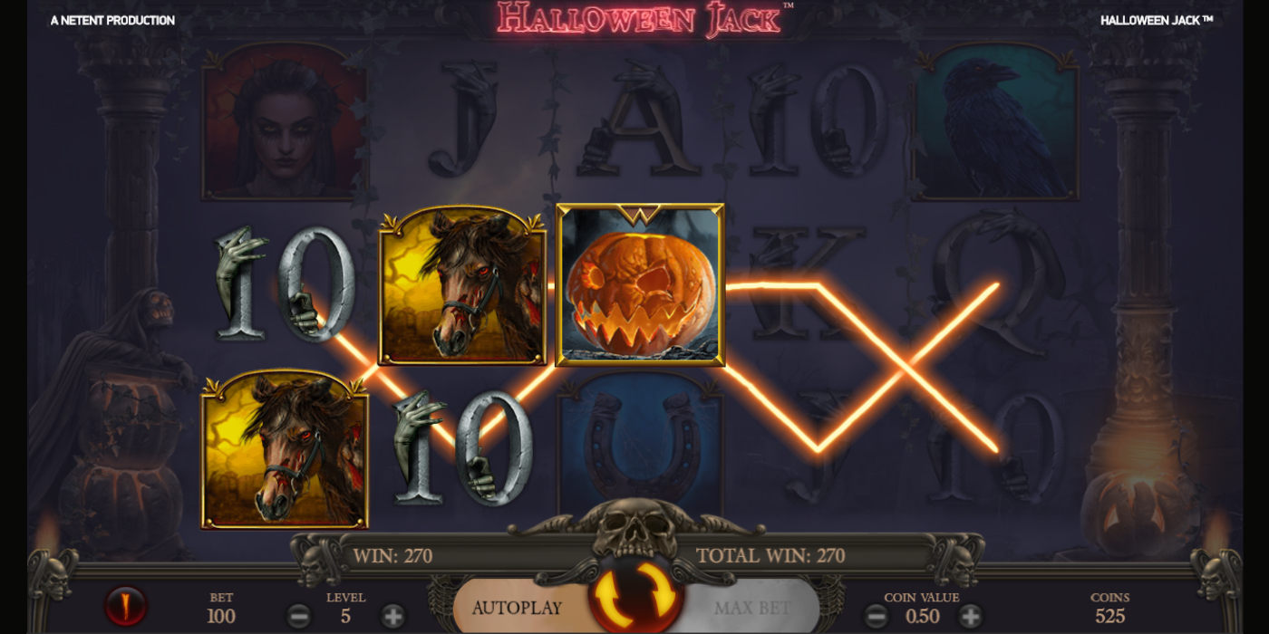 Halloween Jack slot game Gameplay Win Halloween Jack slot game Gameplay Win