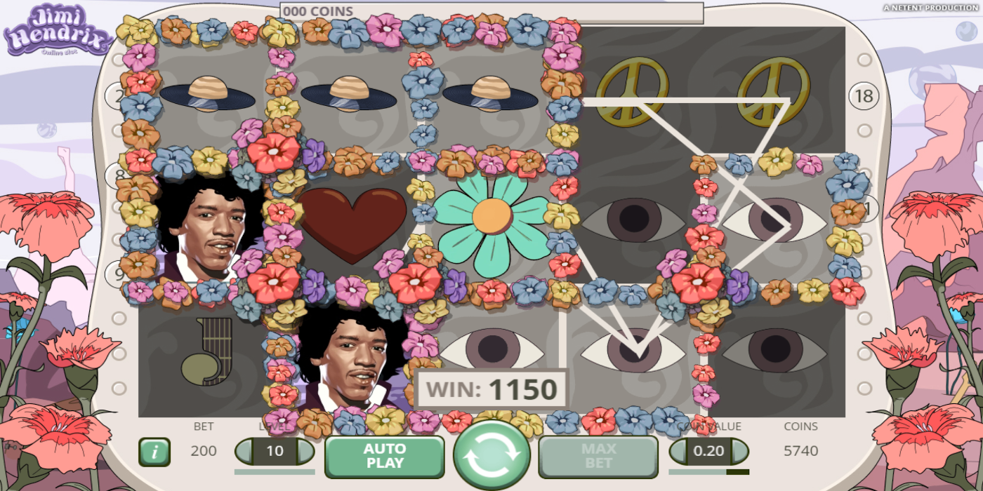 Jimi Hendrix slot game Wild Symbols Win Jimi Hendrix slot game Wild Symbols Win