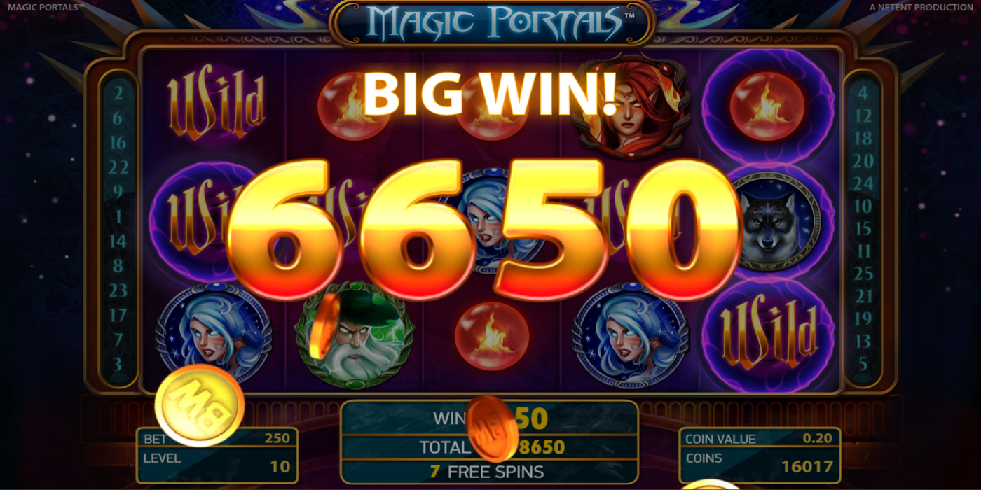 Magic Portals slot game Big Win Magic Portals slot game Big Win