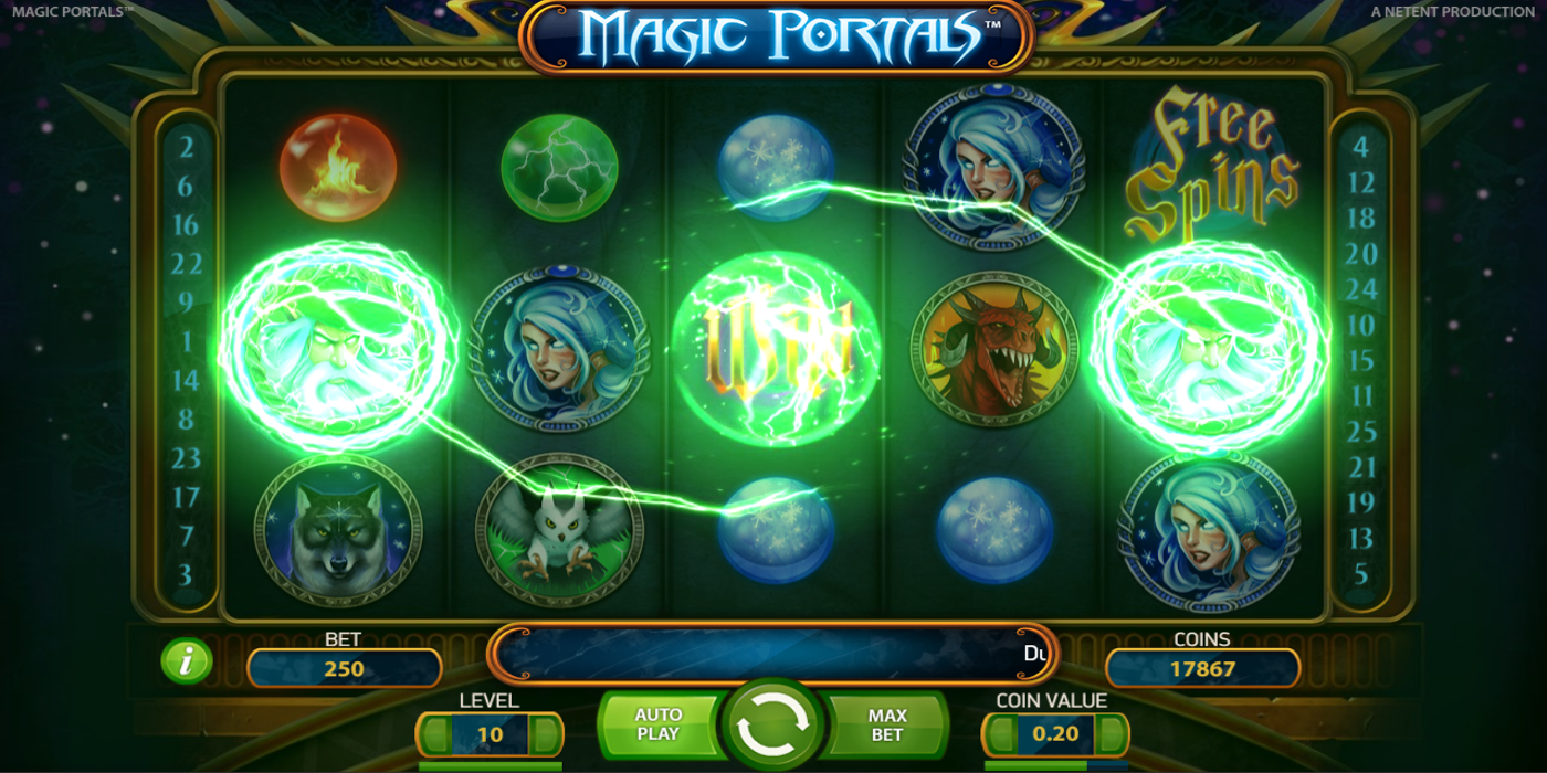 Magic Portals slot game Portals feature Magic Portals slot game Portals feature