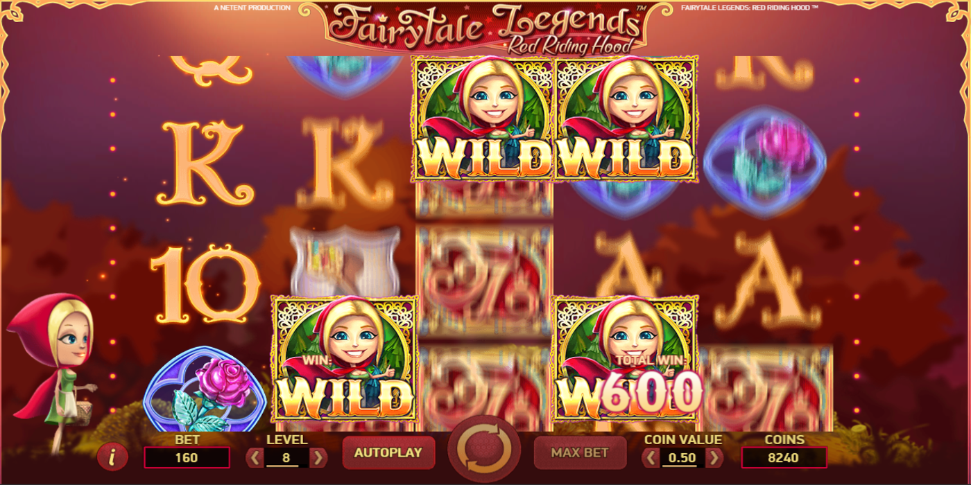 Red Riding Hood slot game Sticky Wild Re-Spins