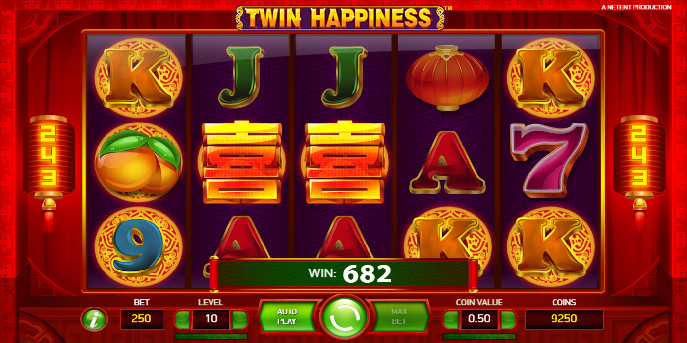 Twin Happiness slot game Wild Symbols Win Twin Happiness slot game Wild Symbols Win