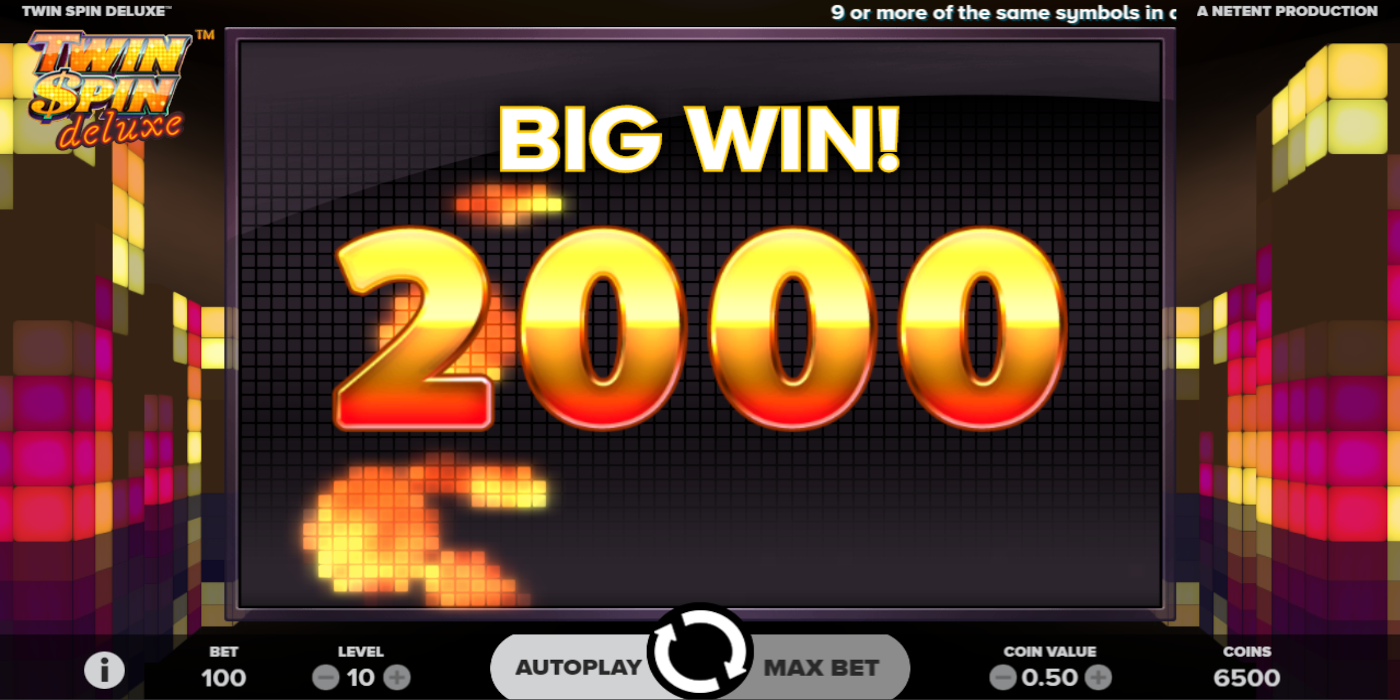 Twin Spin Deluxe slot game Big Win Twin Spin Deluxe slot game Big Win
