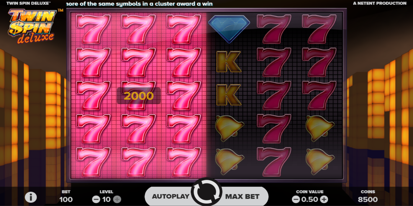 Twin Spin Deluxe slot game Massive Red 7s Win Twin Spin Deluxe slot game Massive Red 7s Win