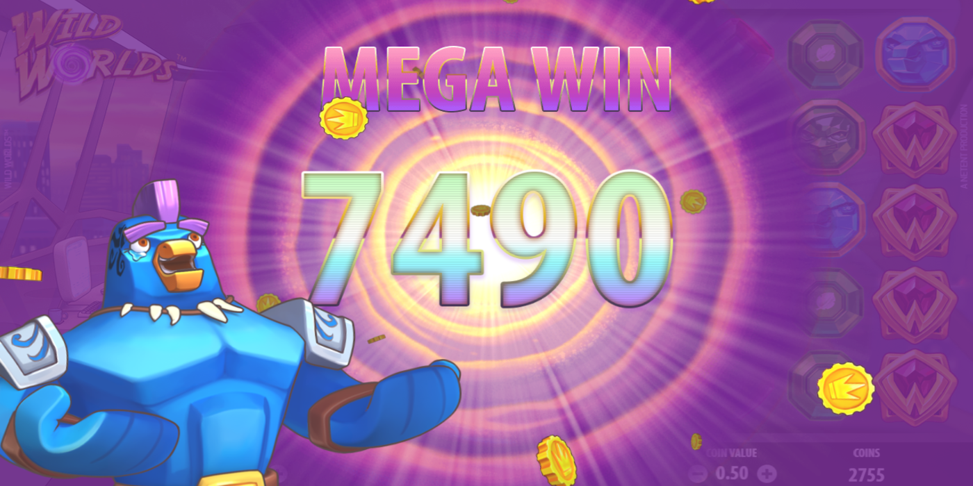 Wild Worlds slot game Mega Win Wild Worlds slot game Mega Win