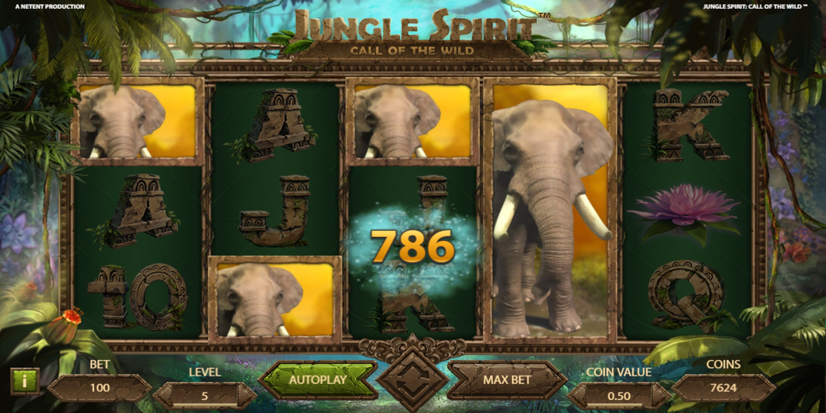 DEMO Jungle Spirit casino slot game lets try game mechanics - Expanding symbols feature