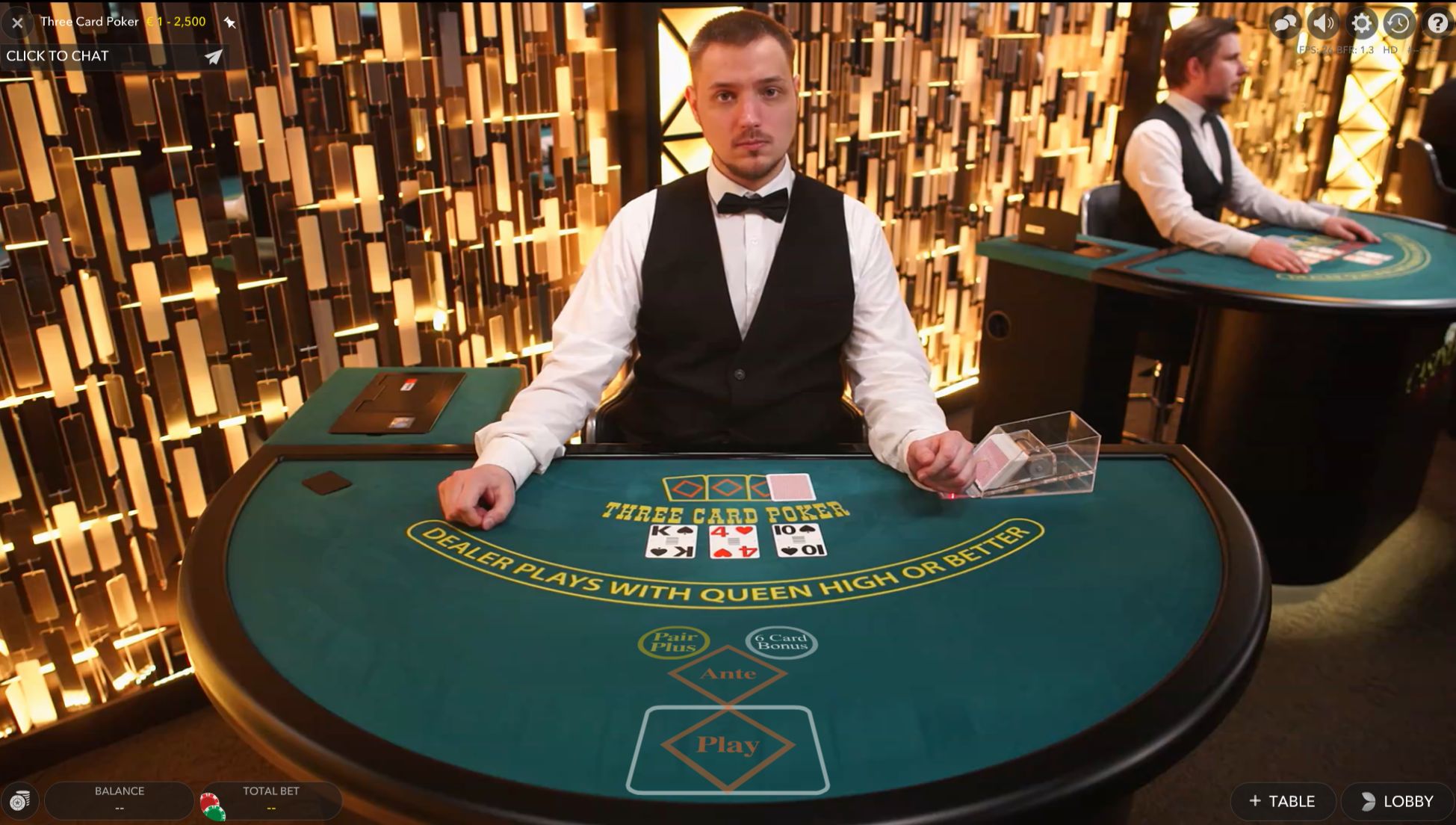 best live how to play 3 card poker strategy online