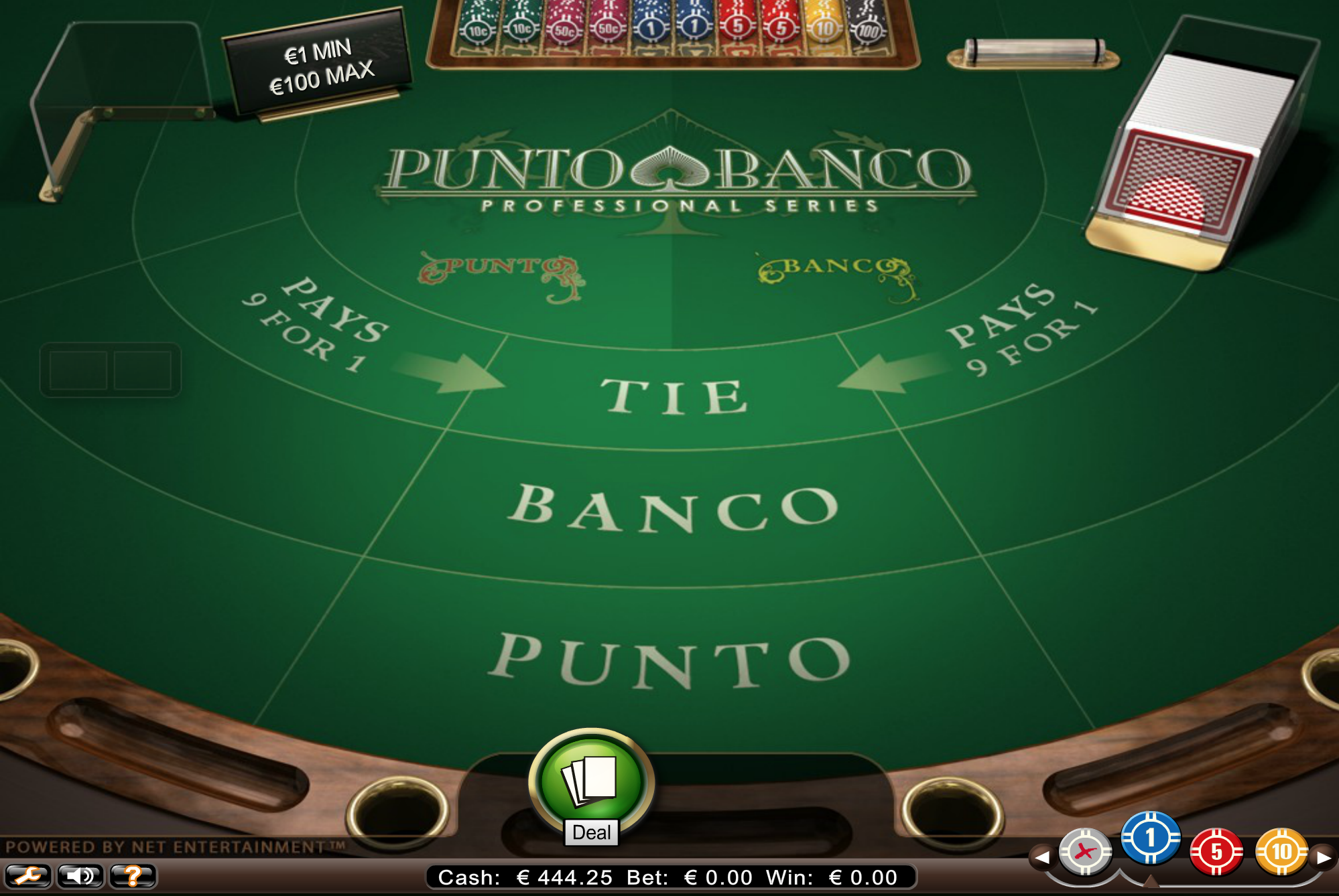 Punto Banco online
