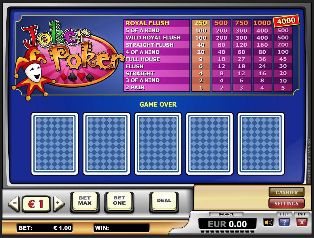 how to play video poker_joker poker