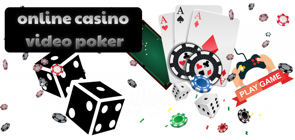 text - online casino video poker - games, cards, dice