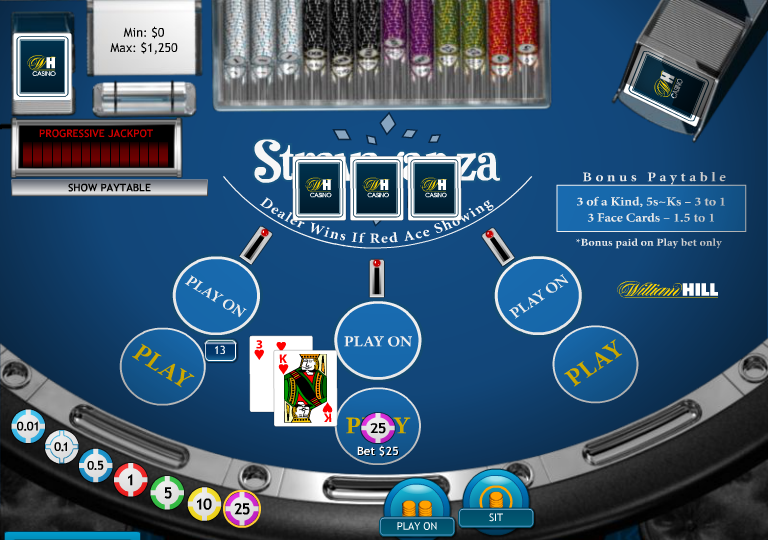 how to play stravaganza-casino card game