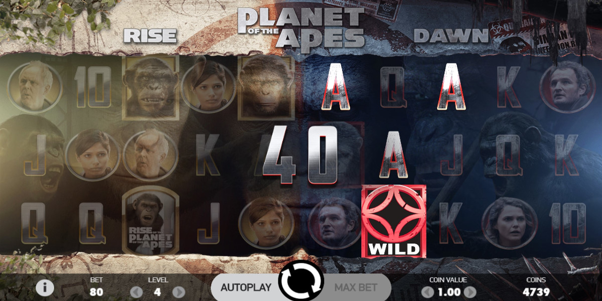 Planet of the Apes slot game Gameplay Win Planet of the Apes slot game Gameplay Win