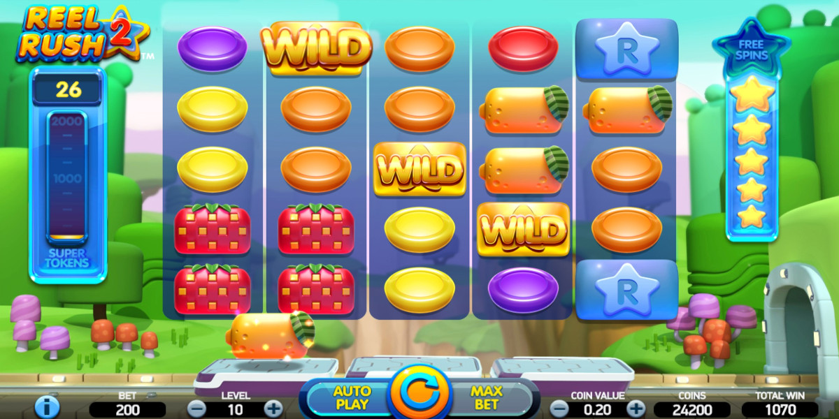 Reel Rush 2 slot game Gameplay Wild Symbols