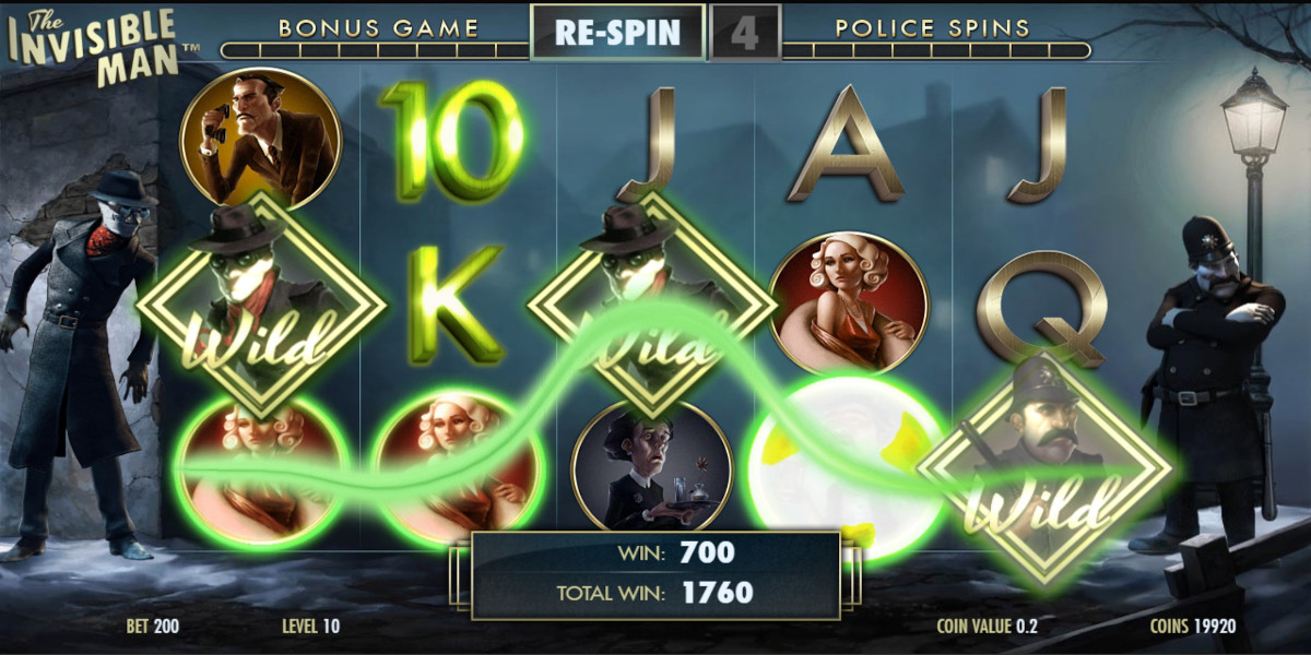 The Invisible Man slot game Big Win during Free Spins