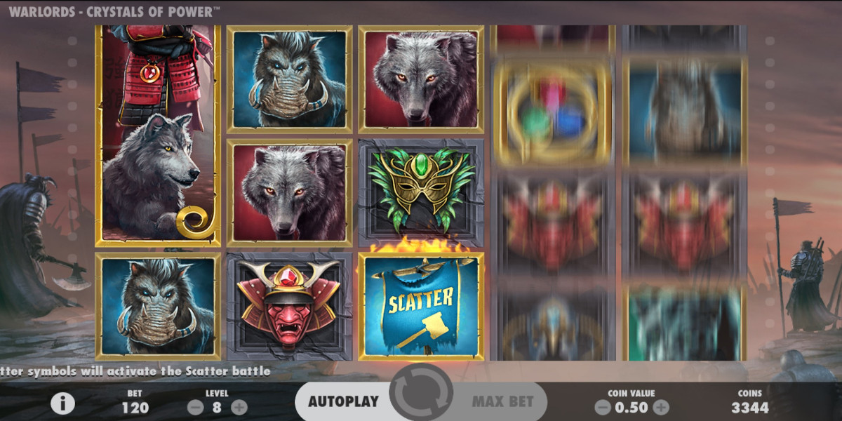 Warlords slot game Blue Scatter Symbol