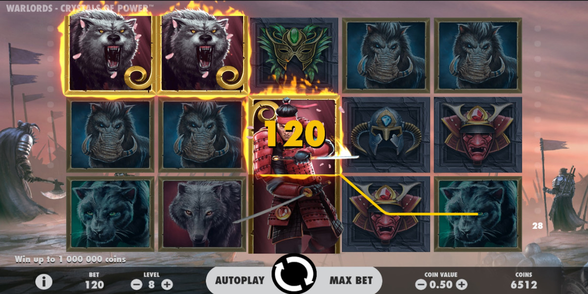 Warlords slot game Gameplay Win