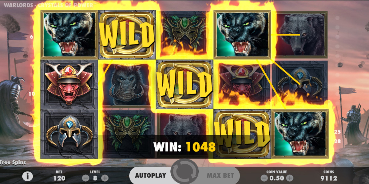 Warlords slot game Wild Symbols Win