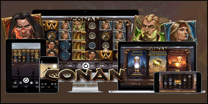 Conan slot game HTML5 lets play it on all type devices