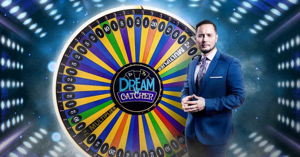 Money wheel online game Dream catcher Live dealer