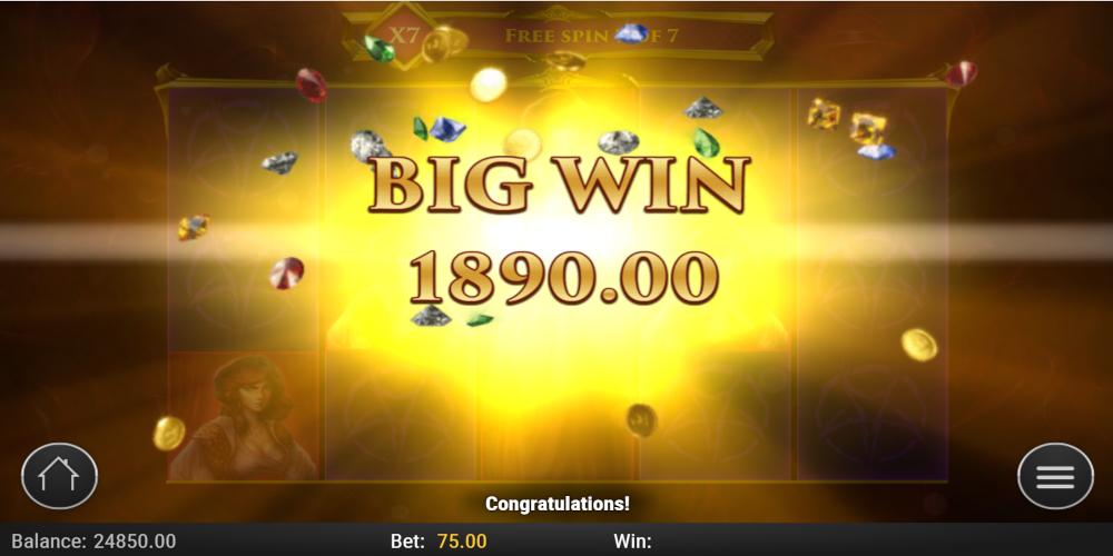7 Sins casino slot game Big Win