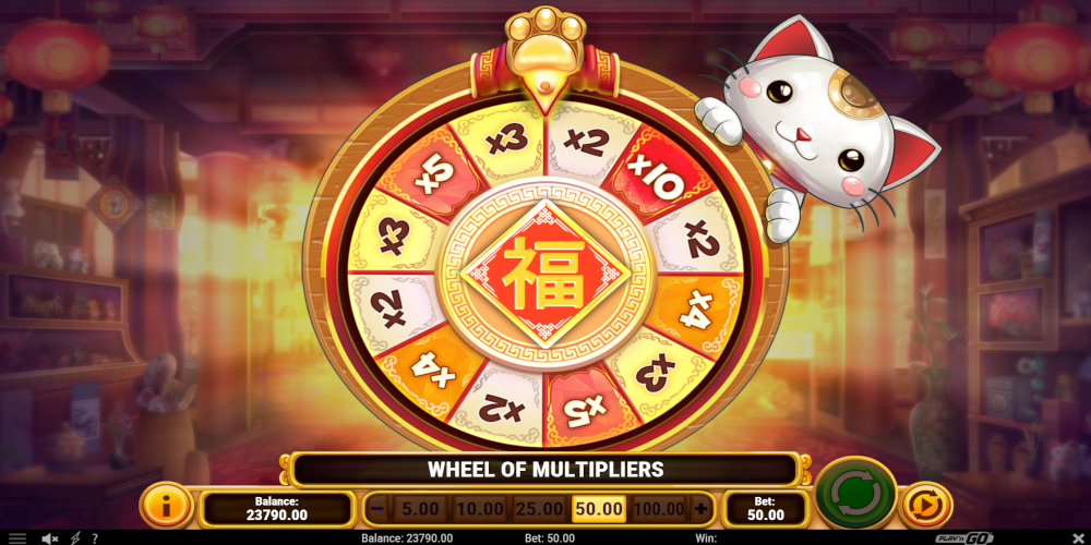 Big Win Cat slot game Lucky Wheel Big Win Cat slot game Lucky Wheel
