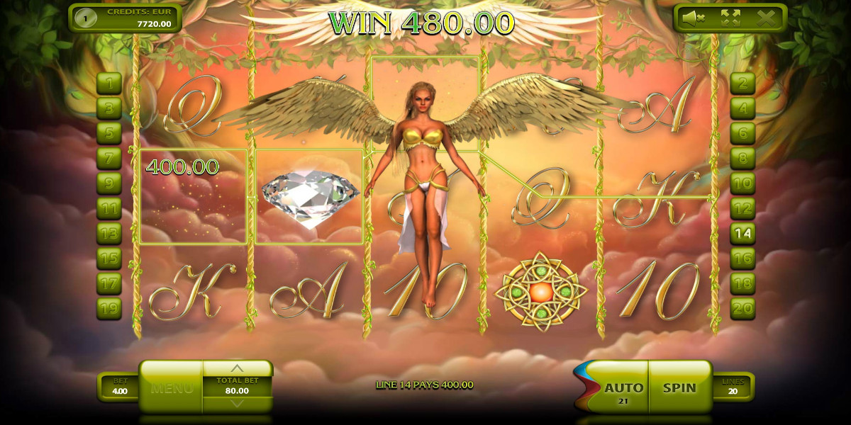 Fairy Tale slot game Big Win special effects