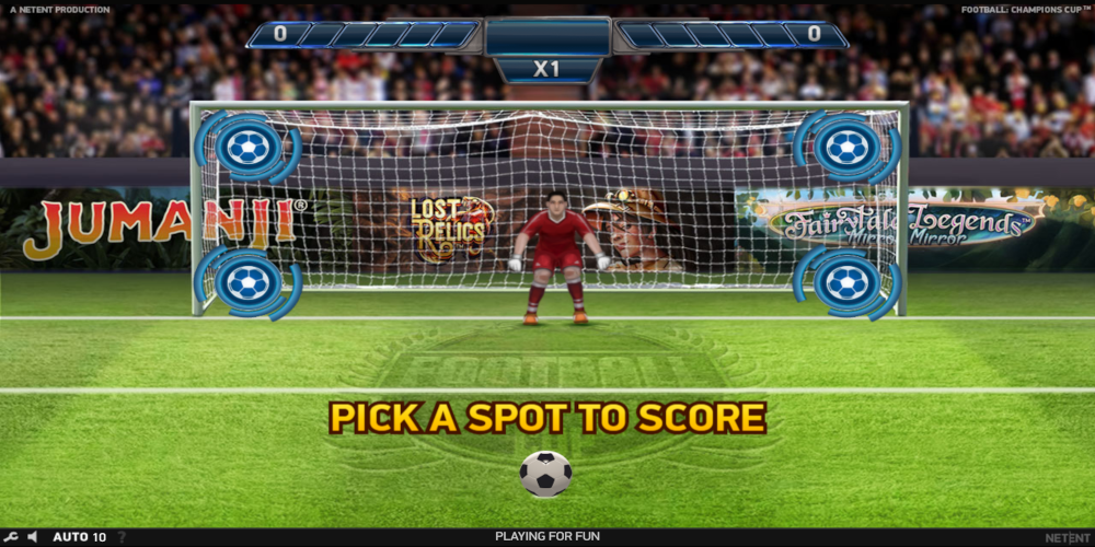 Football Champions Cup slot game Bonus game