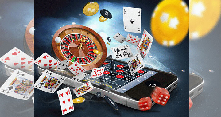 Gambling mobile live casino games for money - casino chips, cards, dice and mobile phone Gambling mobile live casino games for money - casino chips, cards, dice and mobile phone