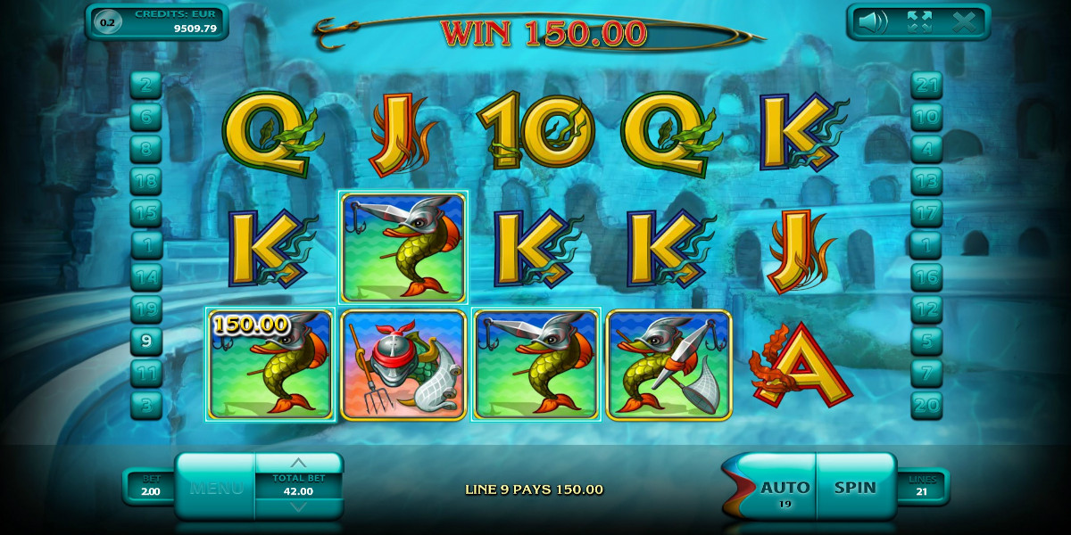Gladiators slot game Gameplay Win