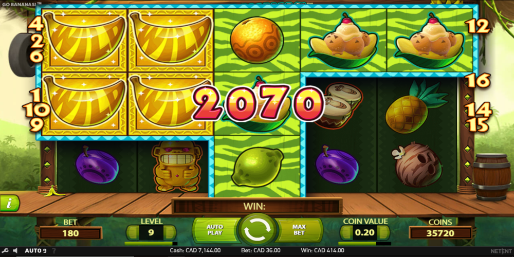 Go Bananas slot game Win Go Bananas slot game Win